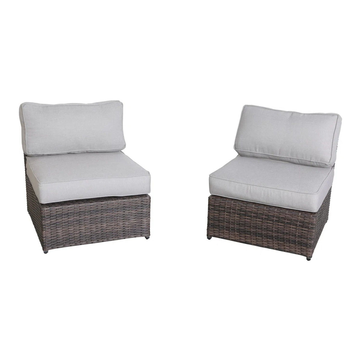 Comfortable Modern Patio Rattan Sectional Set With Cushions, photo 24 of 40