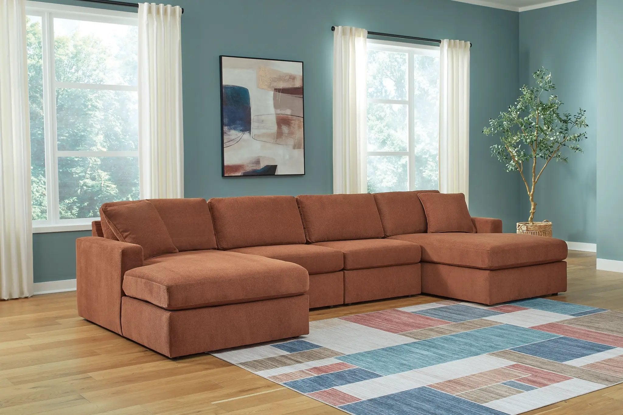 Modmax - Sectional - Spice by Unique Piece Furniture