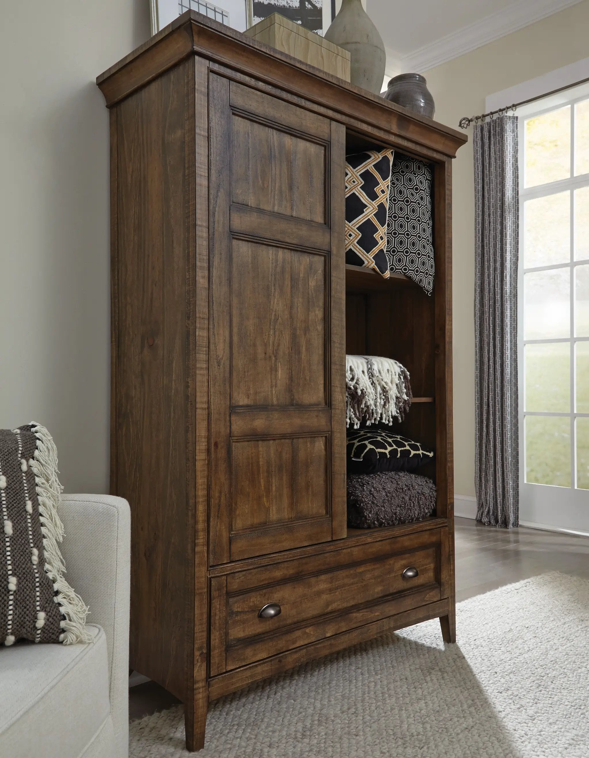 Bay Creek - Door Chest - Toasted Nutmeg by Unique Piece Furniture