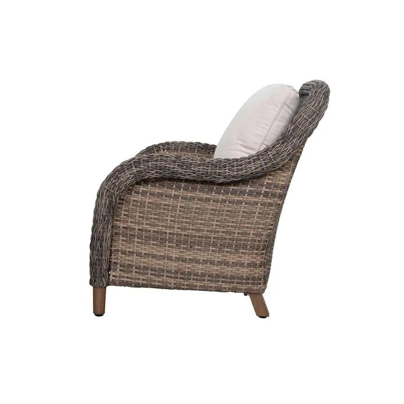 Mitchell 4-Piece Wicker Sofa Set with Swivel Rocking Chairs by Outdoor-USA®