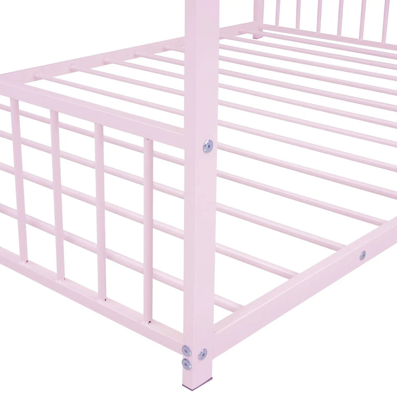 Metal House Bed by HouseOfZazla