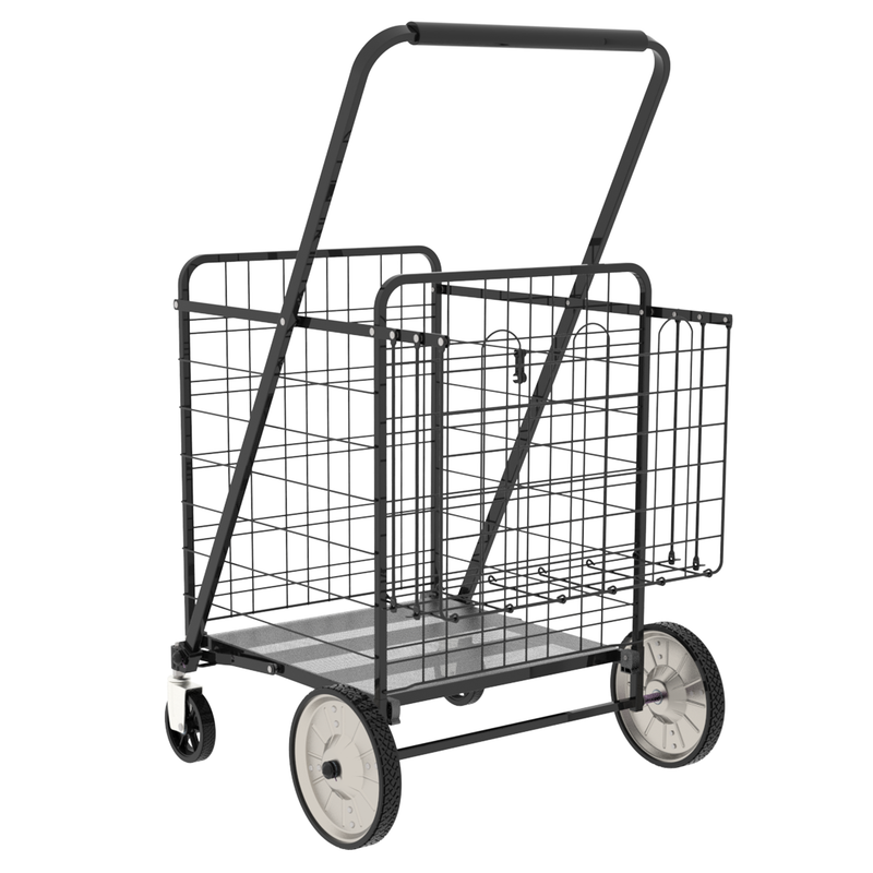 Bigger Super Jumbo Shopping Cart with Foldable Metal Frame - Metal, photo 10 of 10