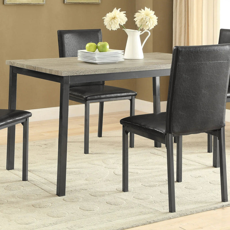 Rectangle Dining Table - Gray by HouseOfZazla