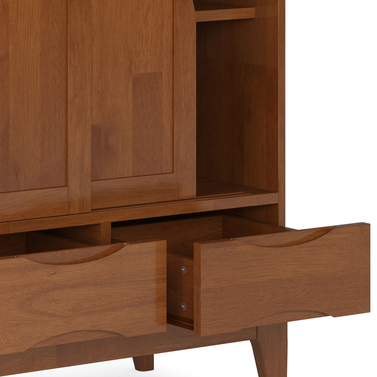 Medium Storage Cabinet with Adjustable Shelves - Harper by Simpli-Home, photo 9 of 27