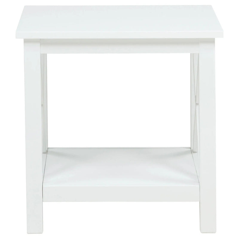 Skyview 2-piece Rectangular Lift Top Coffee Table Set White by Unique Piece Furniture