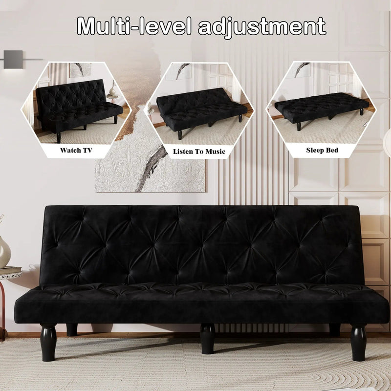 Sofa Bed With Adjustable Backrest by Unique Piece Furniture
