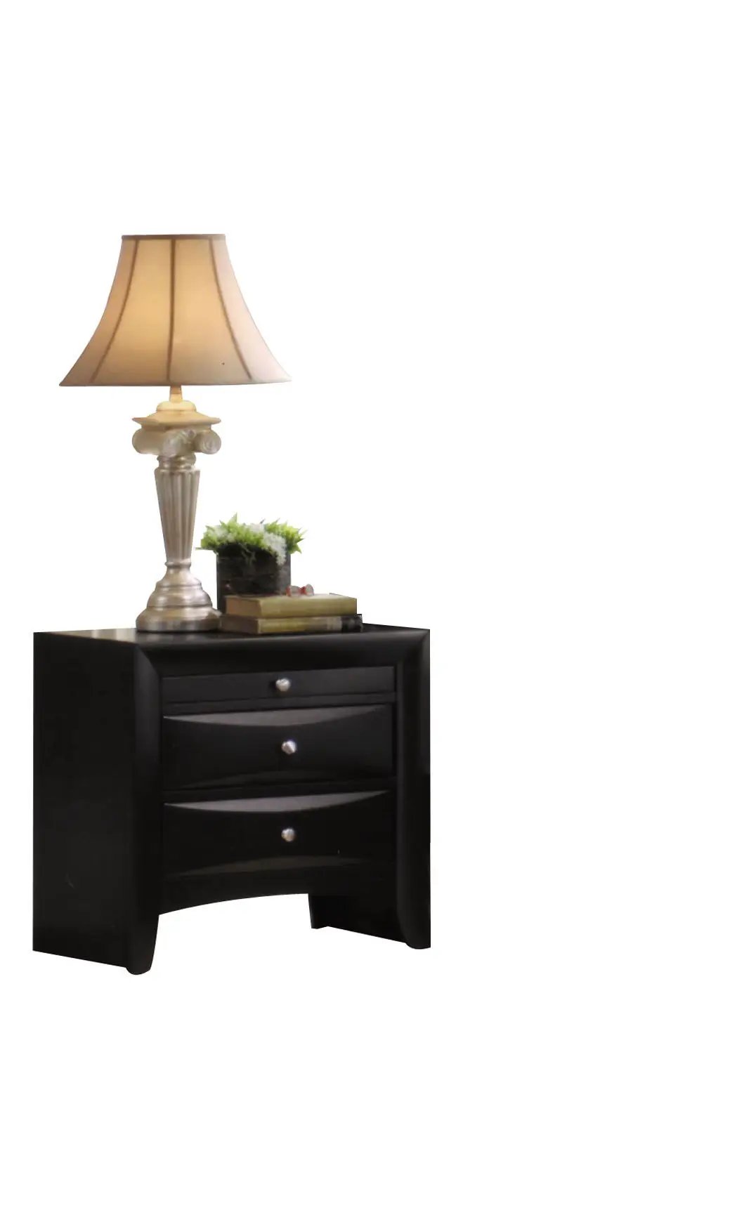 Ireland Elegant Design Nightstand by HouseOfZazla