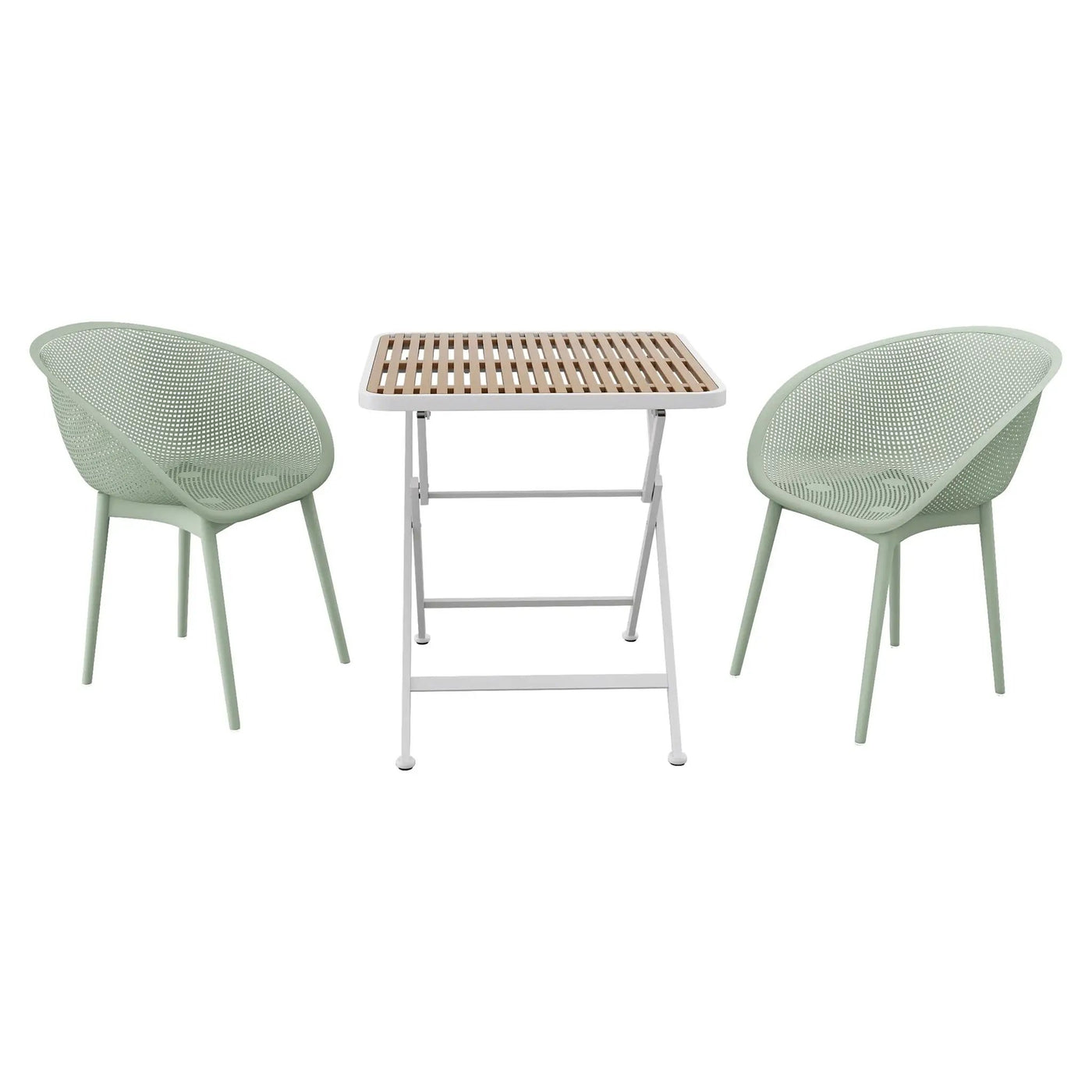 2 Pack Lounge Chair Set & Folding Square Table by HouseOfZazla