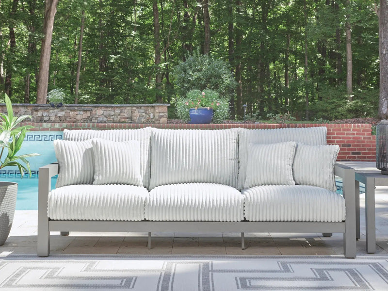 Hurley Park - Sofa With Cushion - Gray by Unique Piece Furniture
