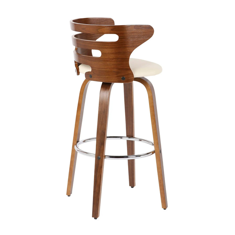 Cosini - Mid Century Modern Fixed Height Barstool With Swivel (Set of 2) by Unique Piece Furniture