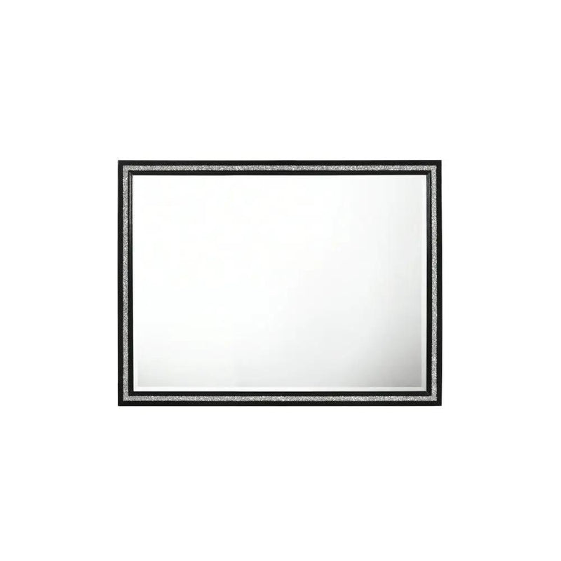 Haiden - Weathered Mirror - Black by Unique Piece Furniture