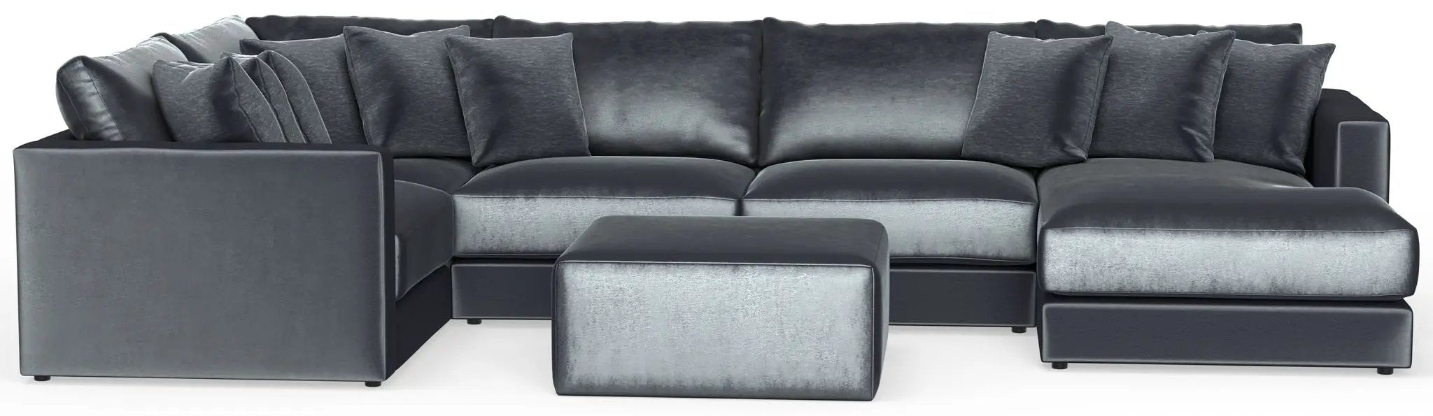 Remington - Modular Sofa And Cocktail Ottoman by Unique Piece Furniture