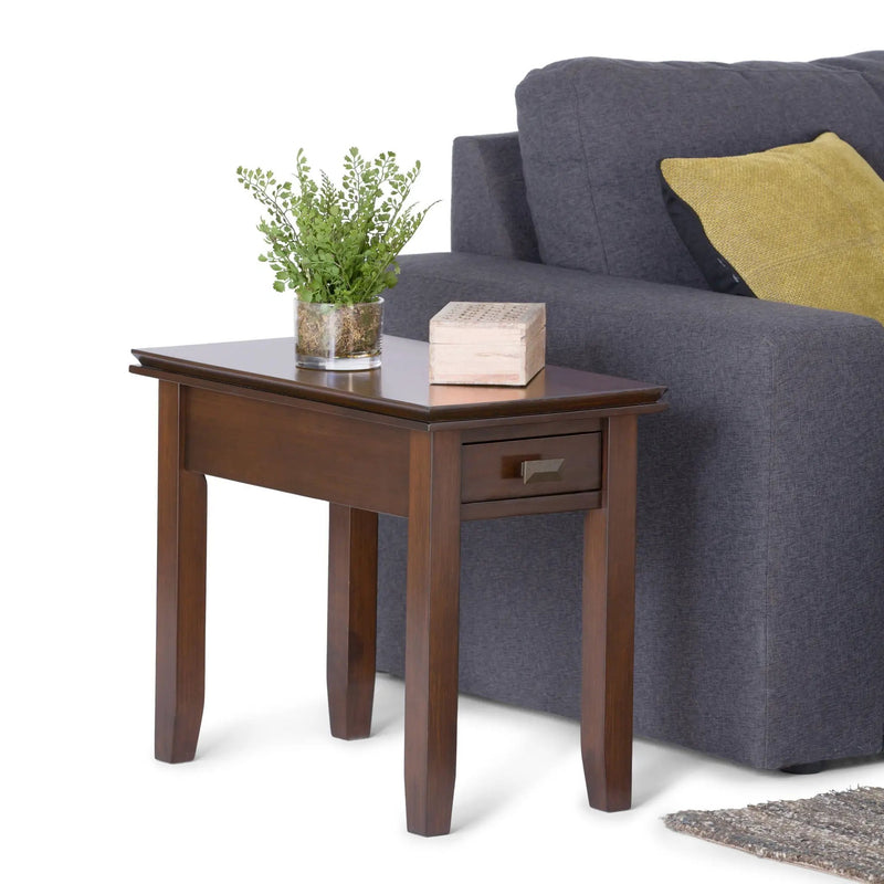 Artisan - Handcrafted Narrow Side Table by HouseOfZazla