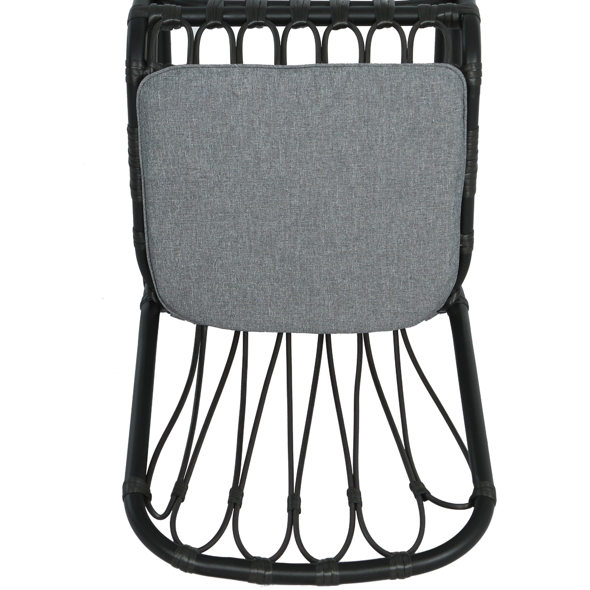 Outdoor Wicker Dining Chairs With Washable Cushions (Set of 2) by HouseOfZazla
