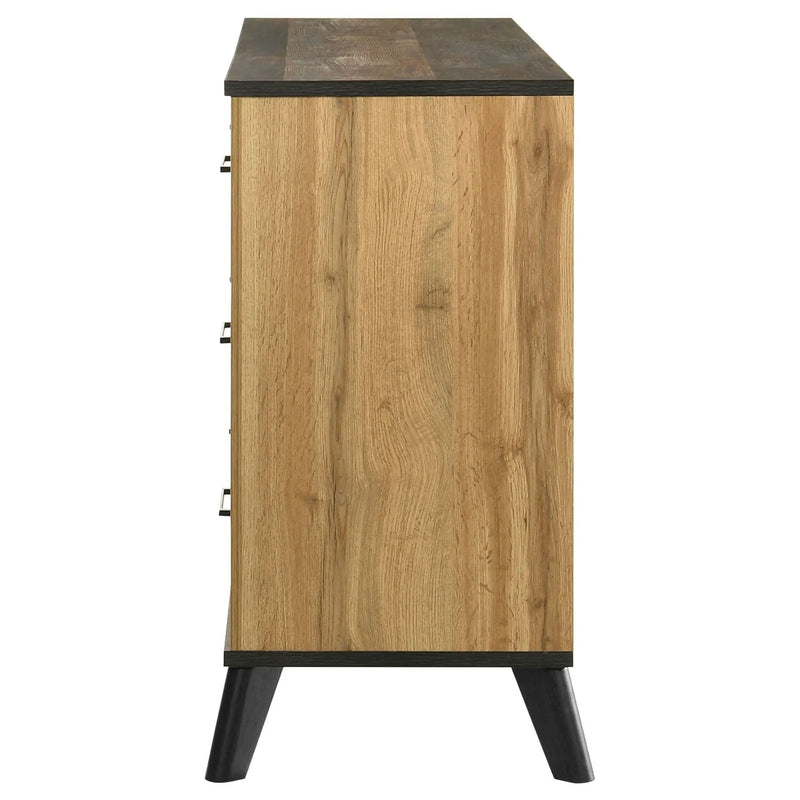 Kaywood 6-drawer Dresser Cabinet Natural Pine by Unique Piece Furniture