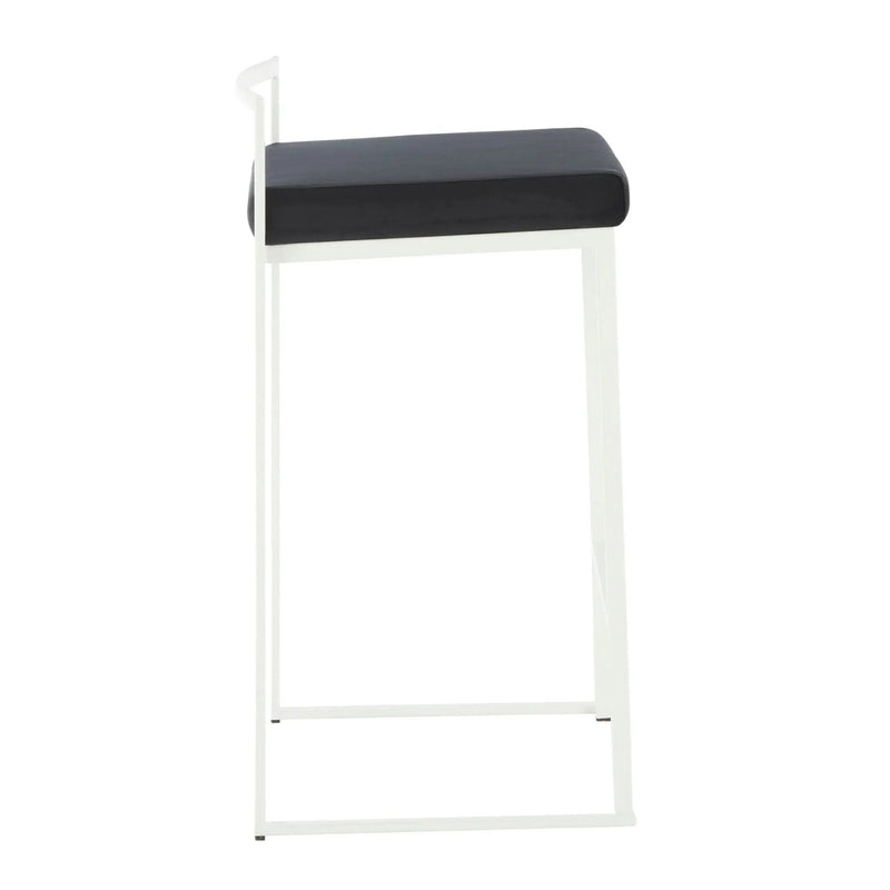Fuji - Simple Elegance, Contemporary Stackable Counter Stool by Unique Piece Furniture