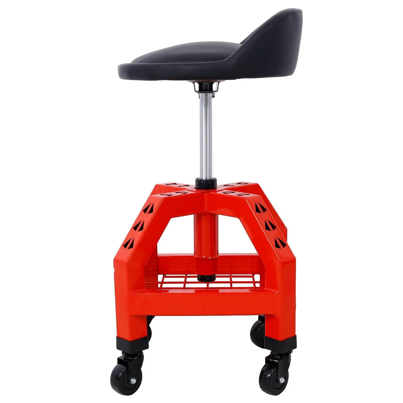Pneumatic 360 Degree Swivel Stool, Mechanics Rolling Creeper Seat, Heavy Duty Rolling Mechanics Stool, Shop Stool With Casters by HouseOfZazla
