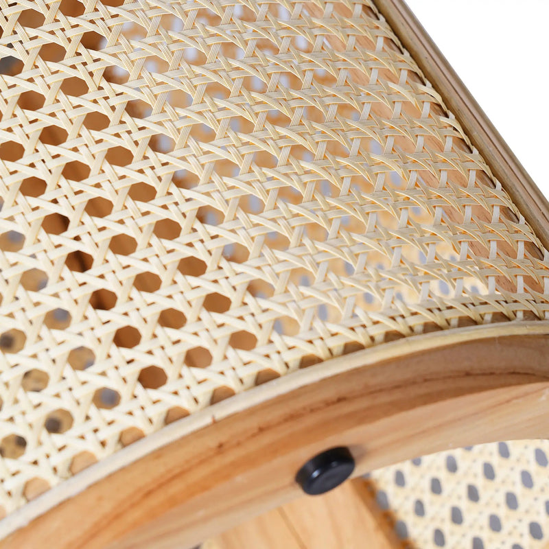 Rubber Solid Wood Side Table by BLAKHOM