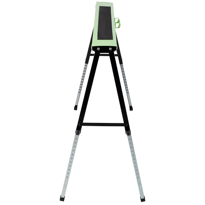 2-Pack Adjustable Saw Horse, Folding Portable Work Horse by HouseOfZazla