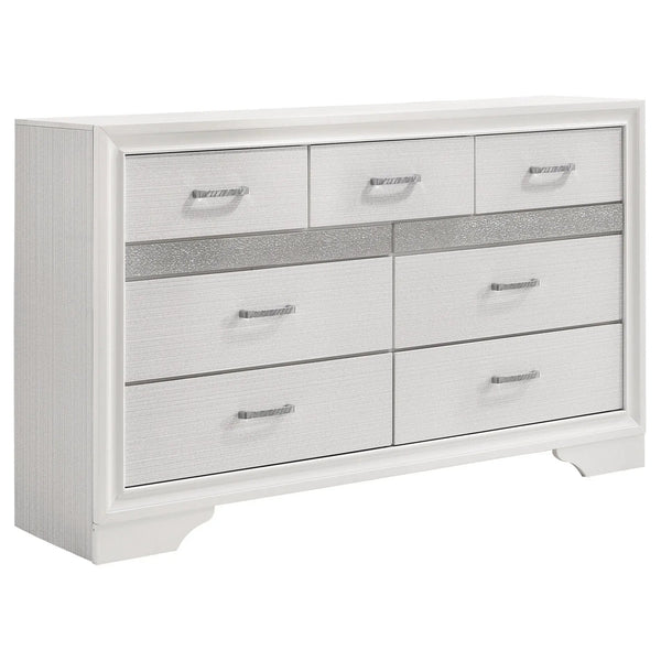 Miranda 4-piece Full Bedroom Set White, photo 2 of 7