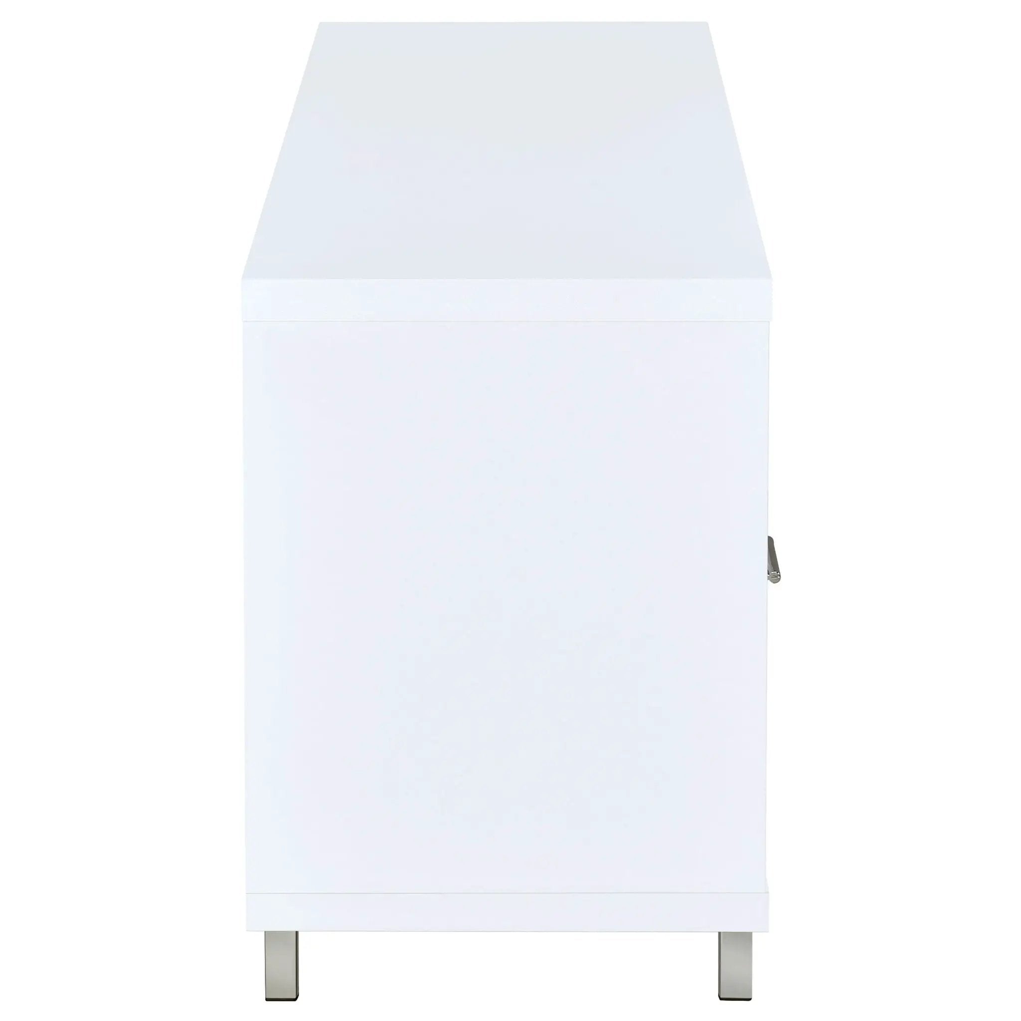 Casey 2-drawer Engineered Wood 60-inch TV Stand White by Unique Piece Furniture