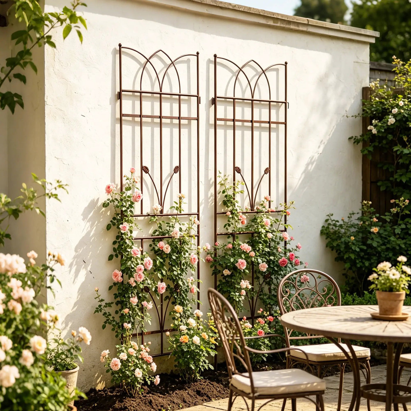 2 Pack Metal Garden Trellis by HouseOfZazla