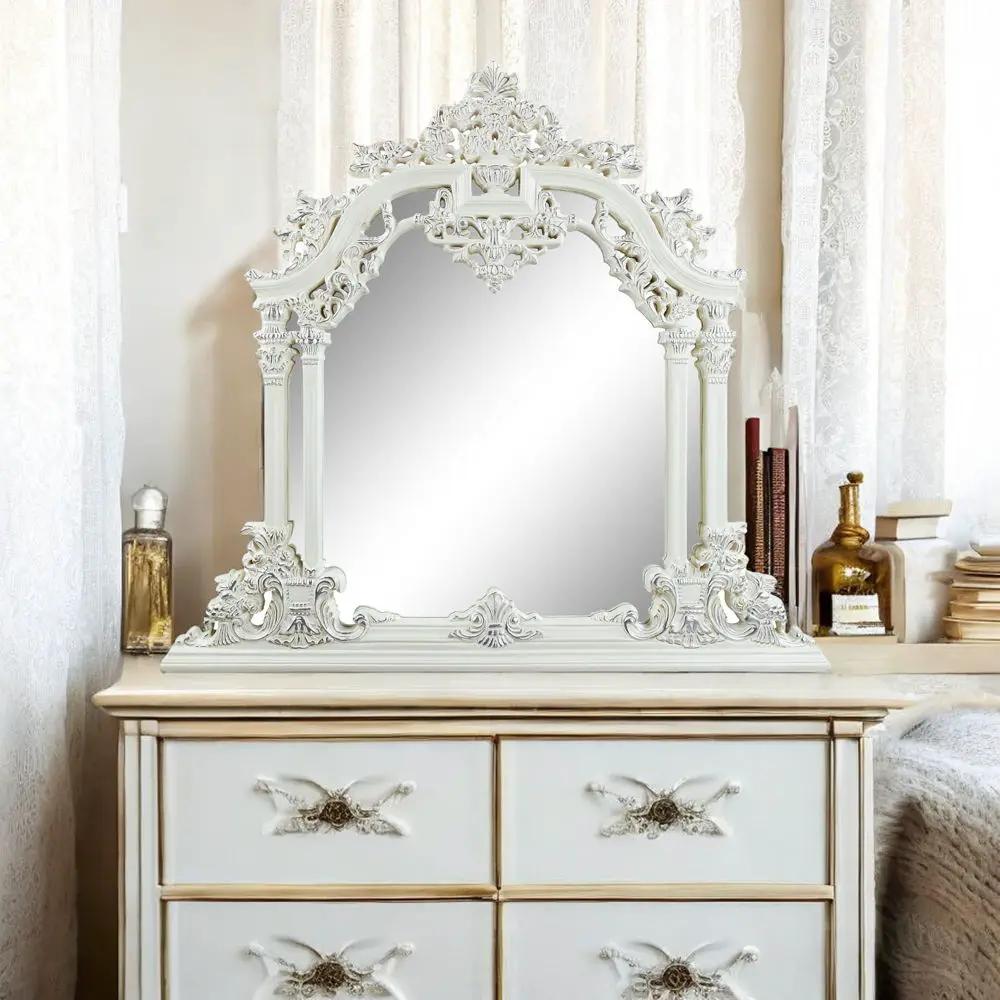 Vanaheim - 54" Mirror - Antique White by Unique Piece Furniture