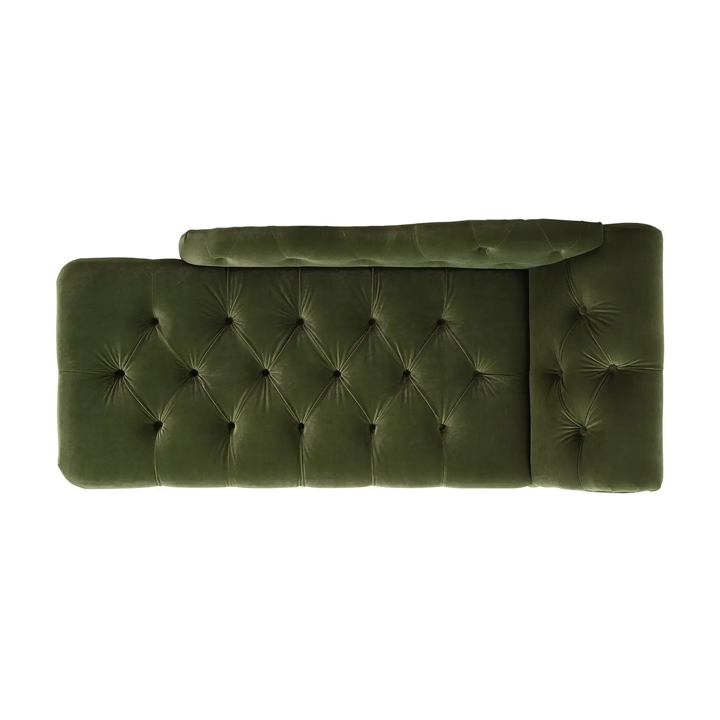 Samuel - Tufted Roll Arm Chaise Lounge by Unique Piece Furniture