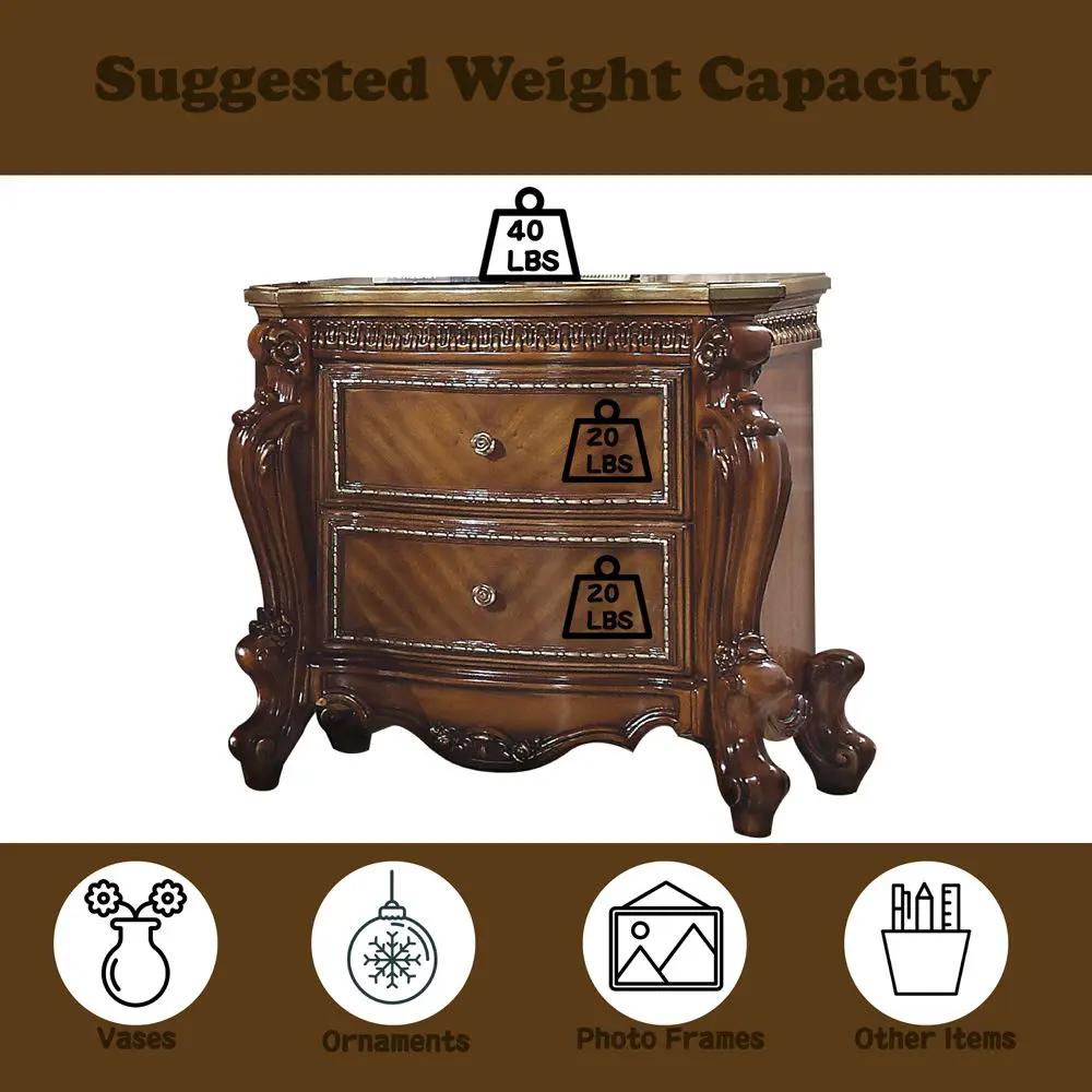 Picardy - Nightstand by Unique Piece Furniture
