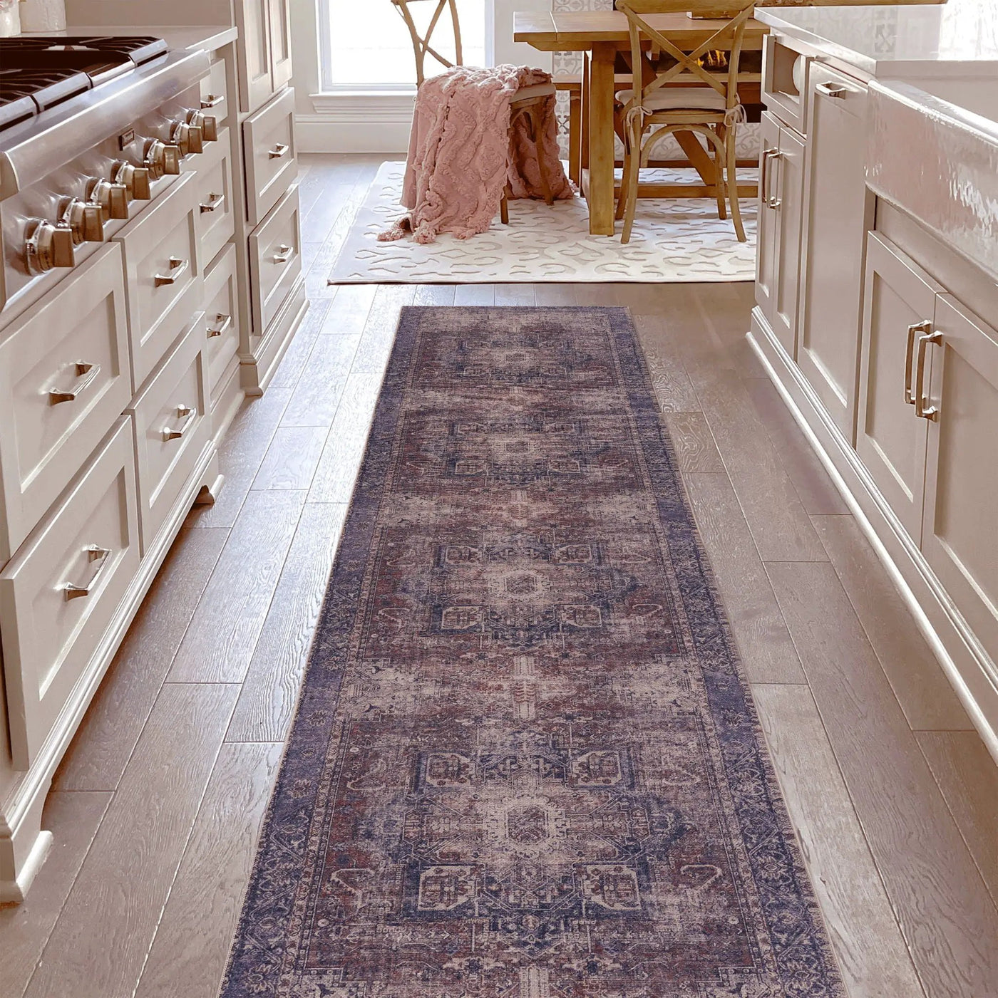 Maval - Runner Rug Washable by HouseOfZazla