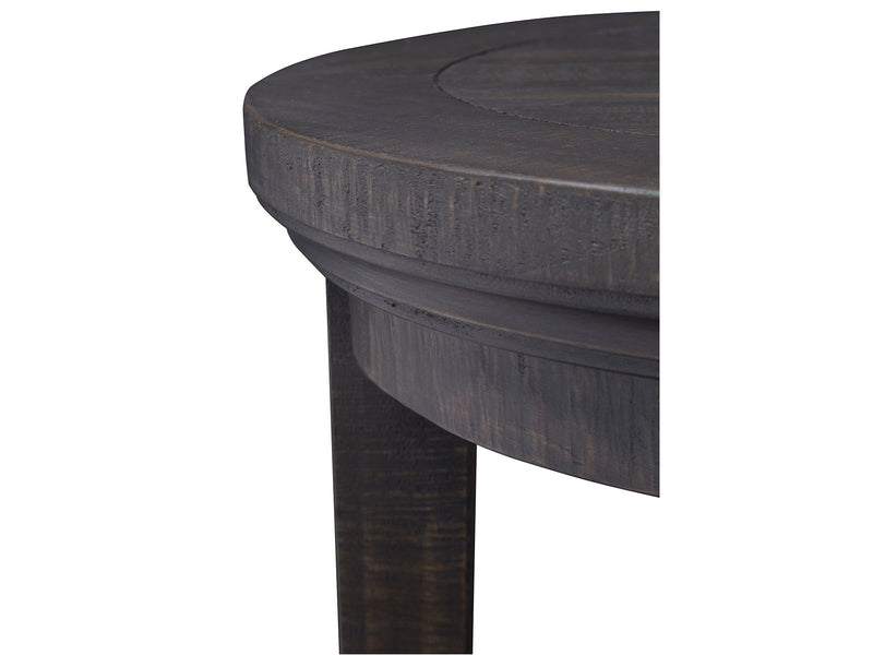 Westley Falls - Round Accent End Table - Graphite, photo 2 of 7