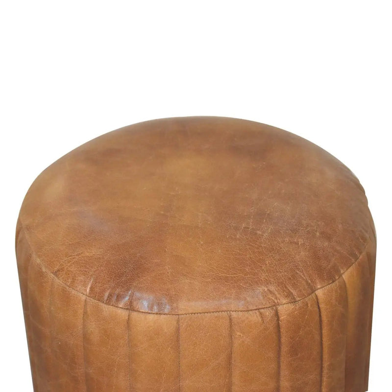 Buffalo - Footstool - Brown by HouseOfZazla