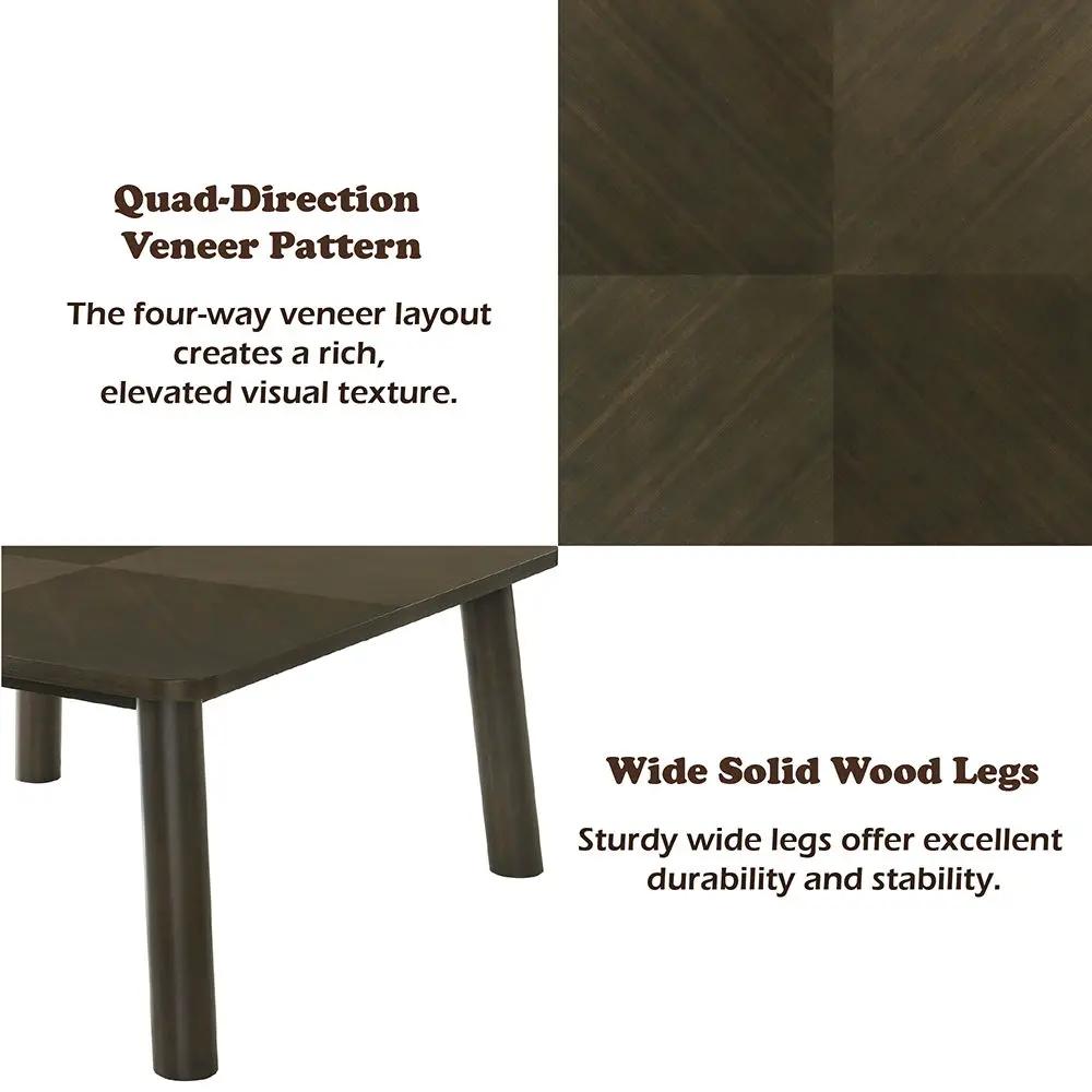 Mallin - Dining Table - Walnut by Unique Piece Furniture