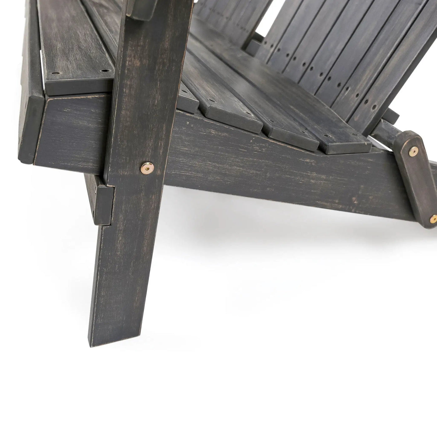 Outdoor Adirondack Rocking Loveseat With Hand Crafted Details by HouseOfZazla