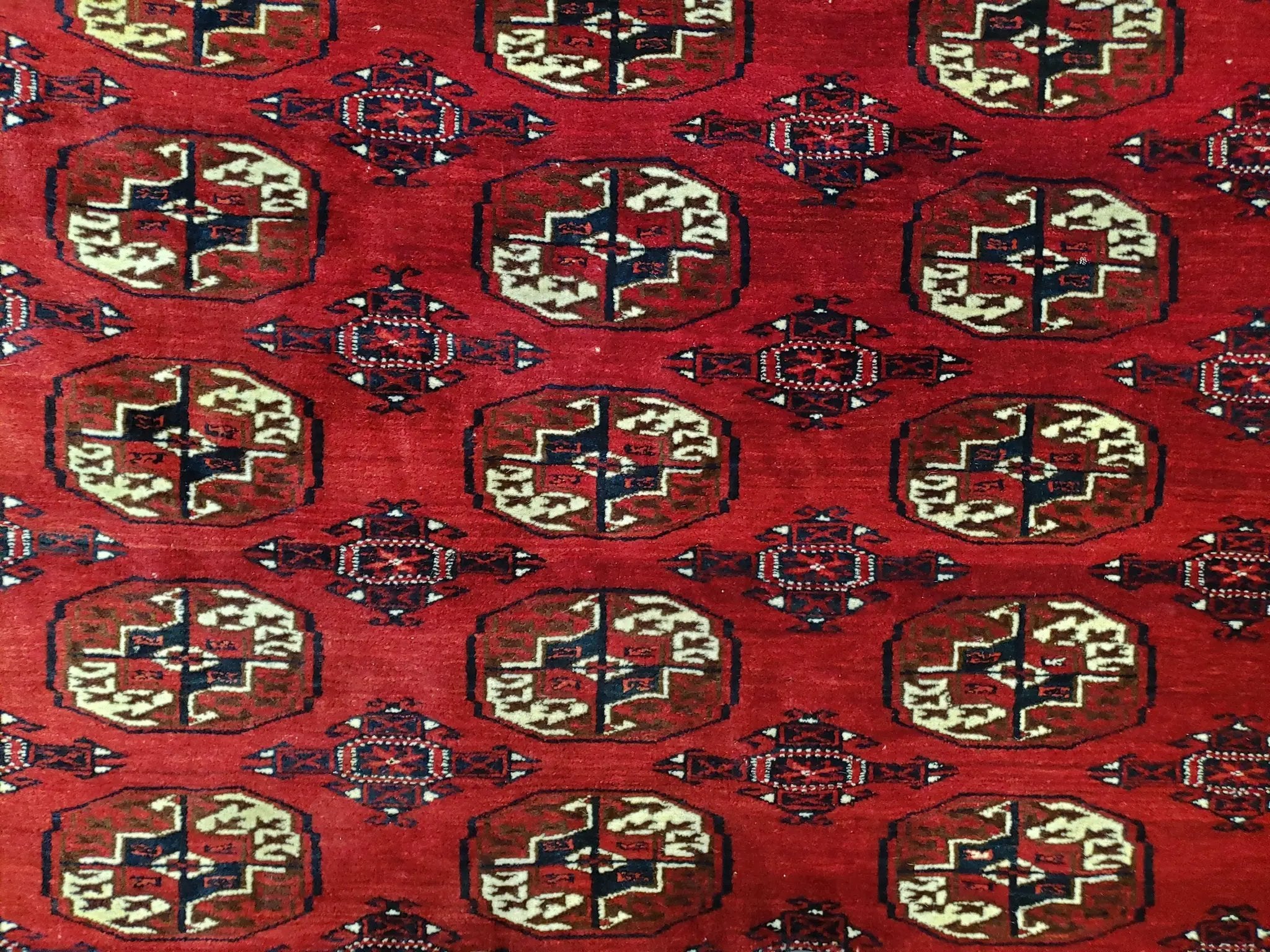Persian Turkoman Rug 8 x 12.5 by Jewel Rugs