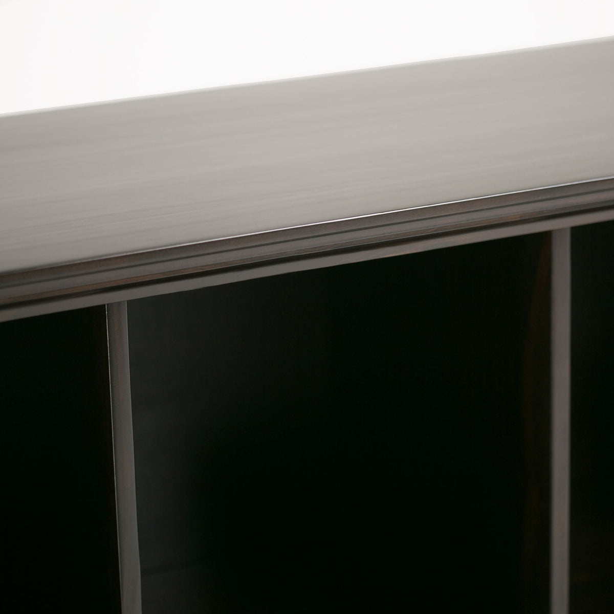 Amherst Cube Storage Bookcase with Large Cubbies - Dark Brown, Dark Gray, or White, photo 12 of 33
