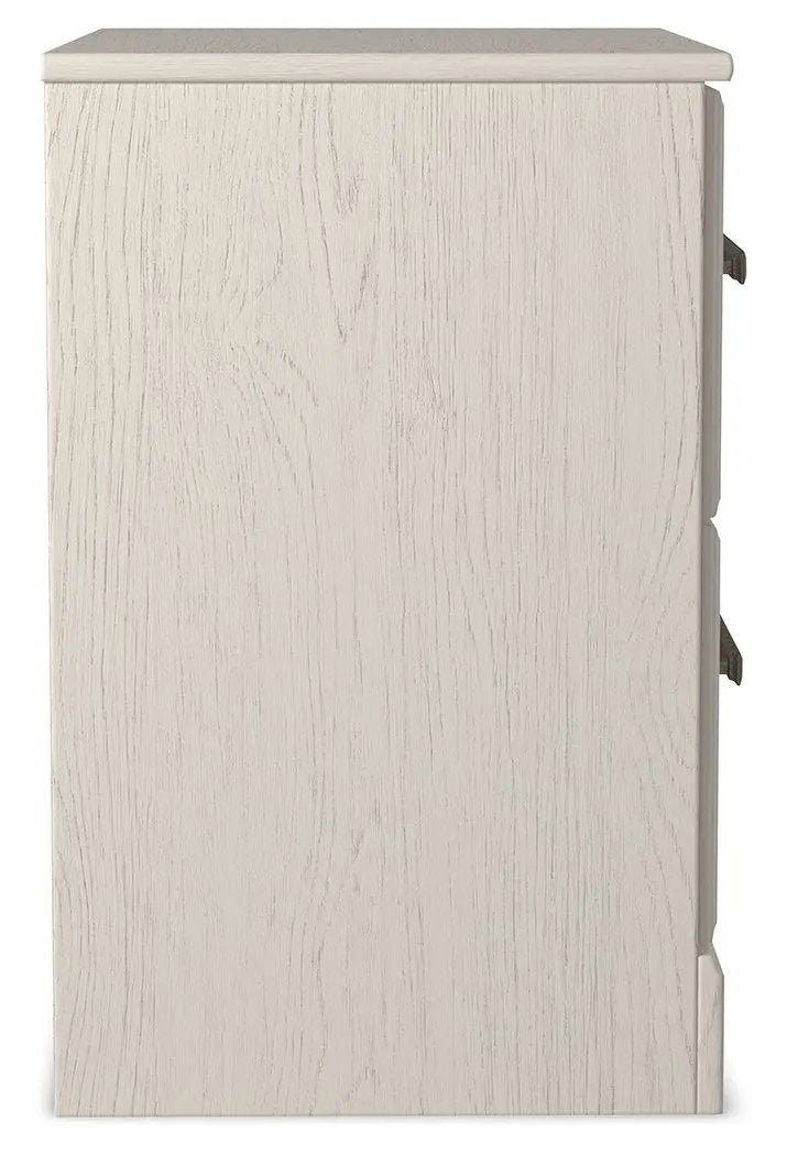 Stelsie - Two Drawer Night Stand - White by Unique Piece Furniture