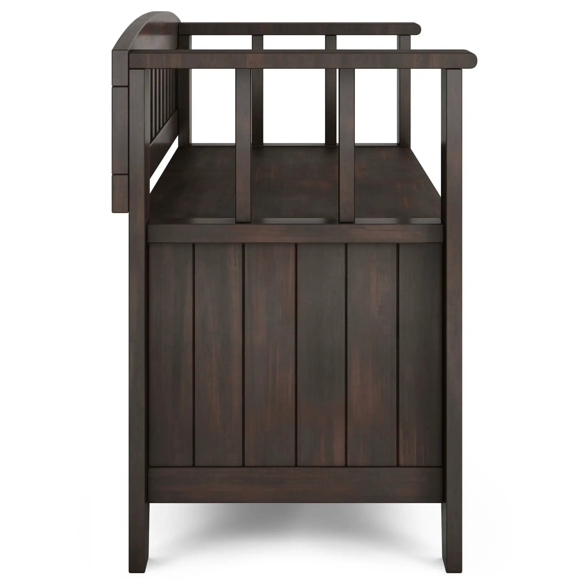 Acadian - Entryway Storage Bench, Handcrafted by HouseOfZazla
