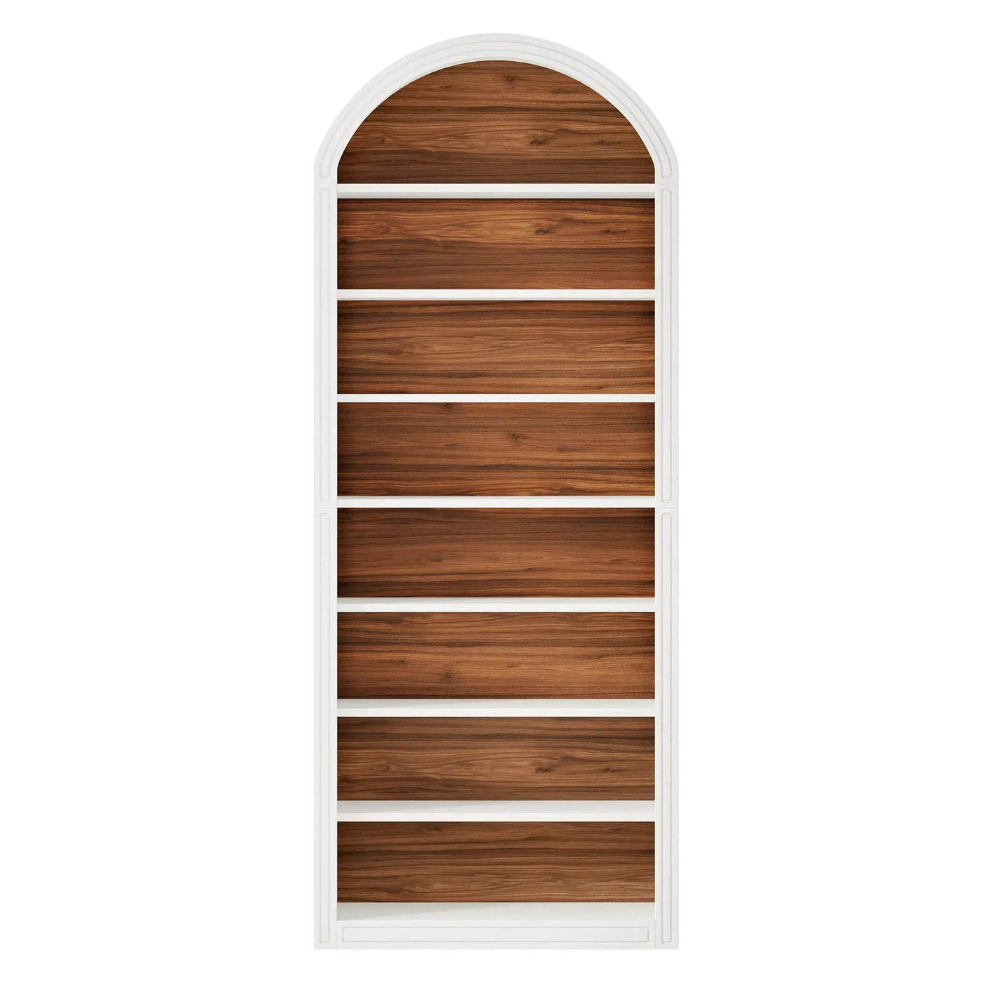 8 Tier Arched Open Display Shelving Unit For Living Room by HouseOfZazla