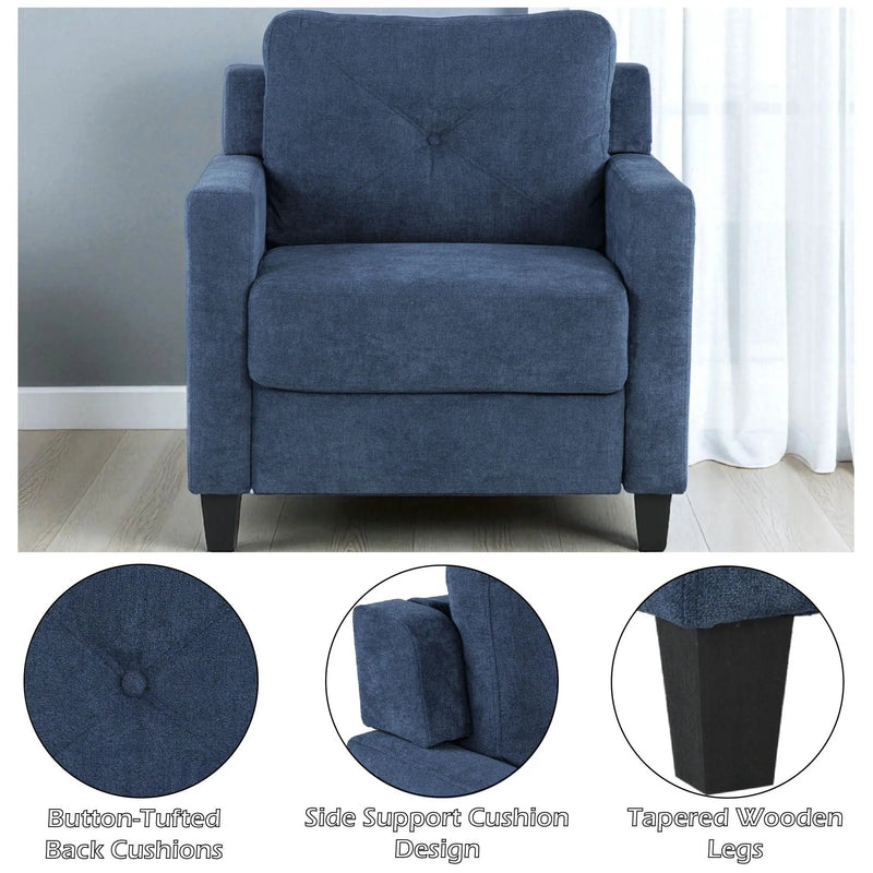 Chair - Navy by Unique Piece Furniture