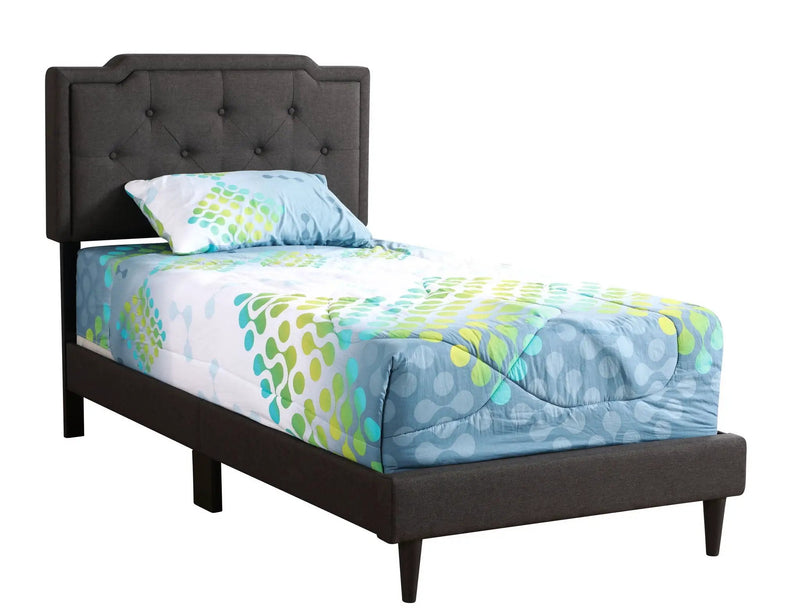 Button Tufted Bed Charming For Cozy Spaces by Unique Piece Furniture