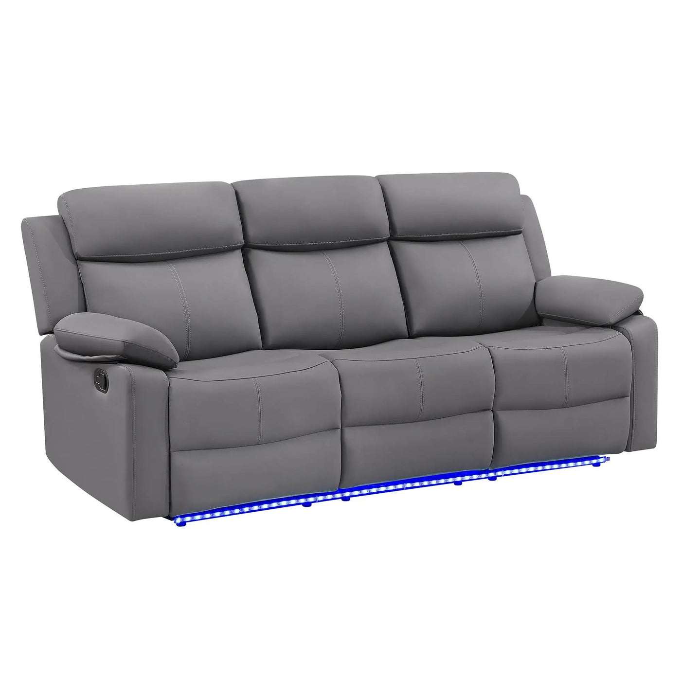 Blanche - Reclining Sofa With LED Lights by Unique Piece Furniture