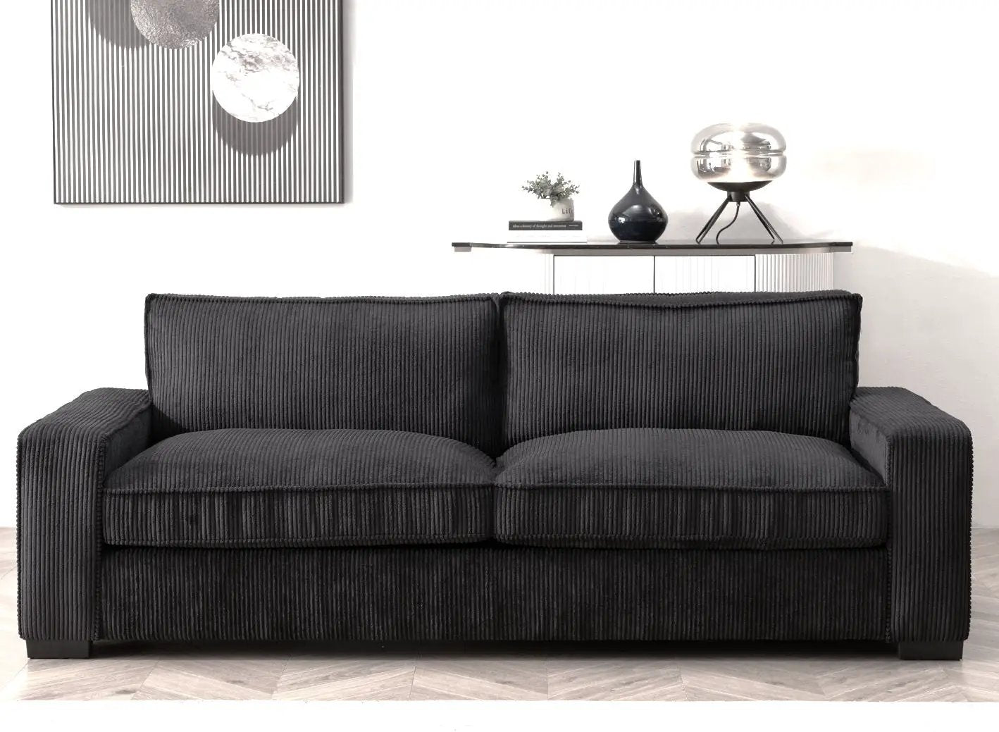 Luxe - Sofa With Sleek Design, Spacious And Comfortable 3 Seater Couch by HouseOfZazla