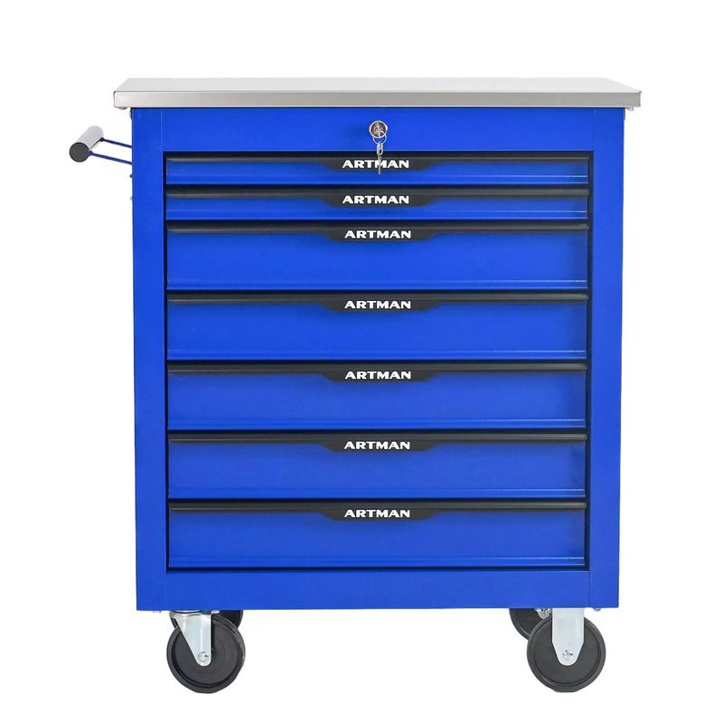 7 Drawers Multifunctional Tool Cart with Wheels by HouseOfZazla