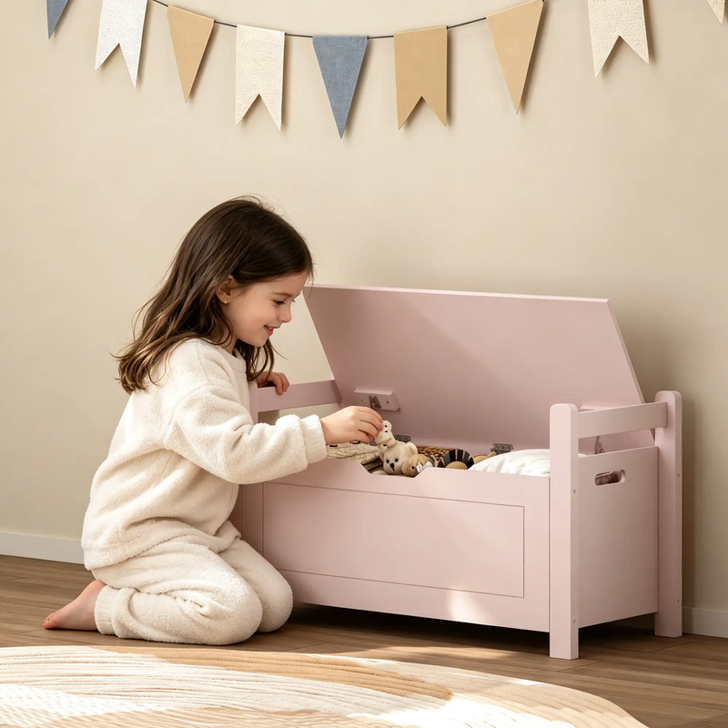 Kids Toy Box Chest for Boys and Girls by HouseOfZazla