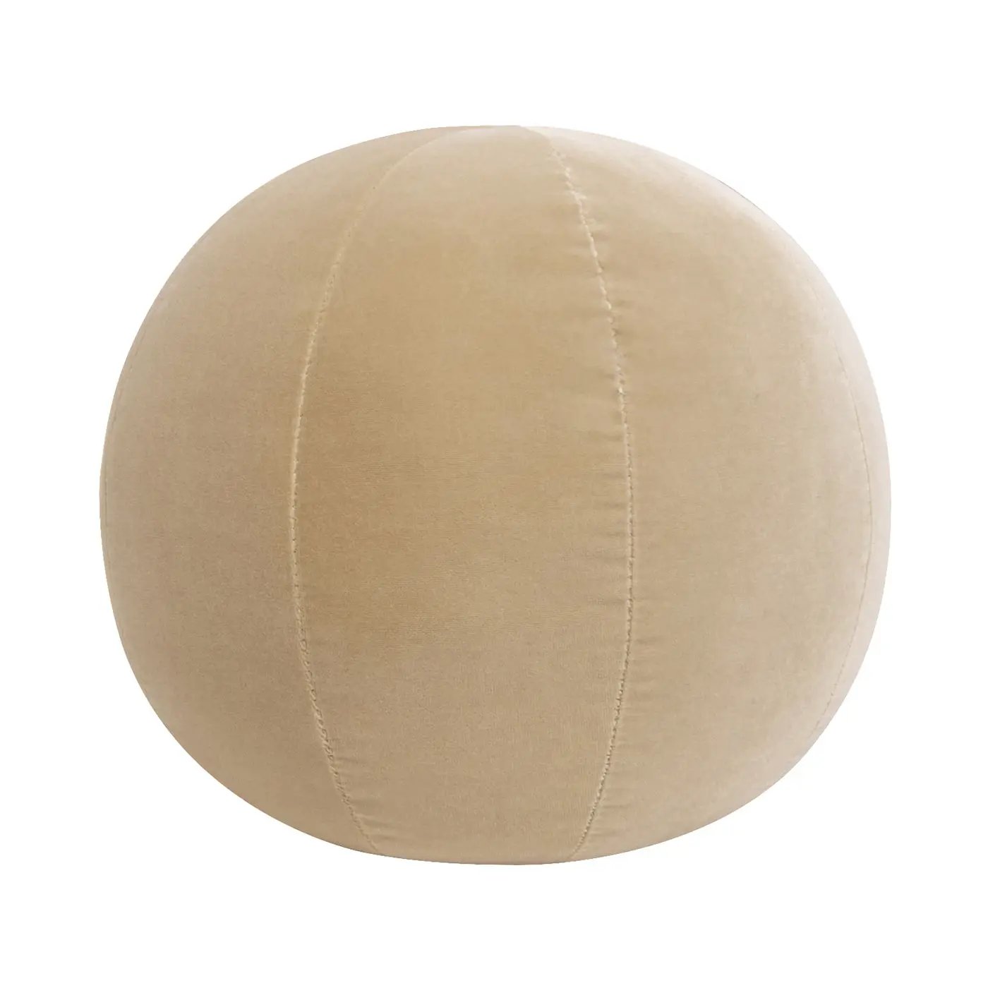 Luna - Round Sphere Accent Ball Throw Pillow by HouseOfZazla