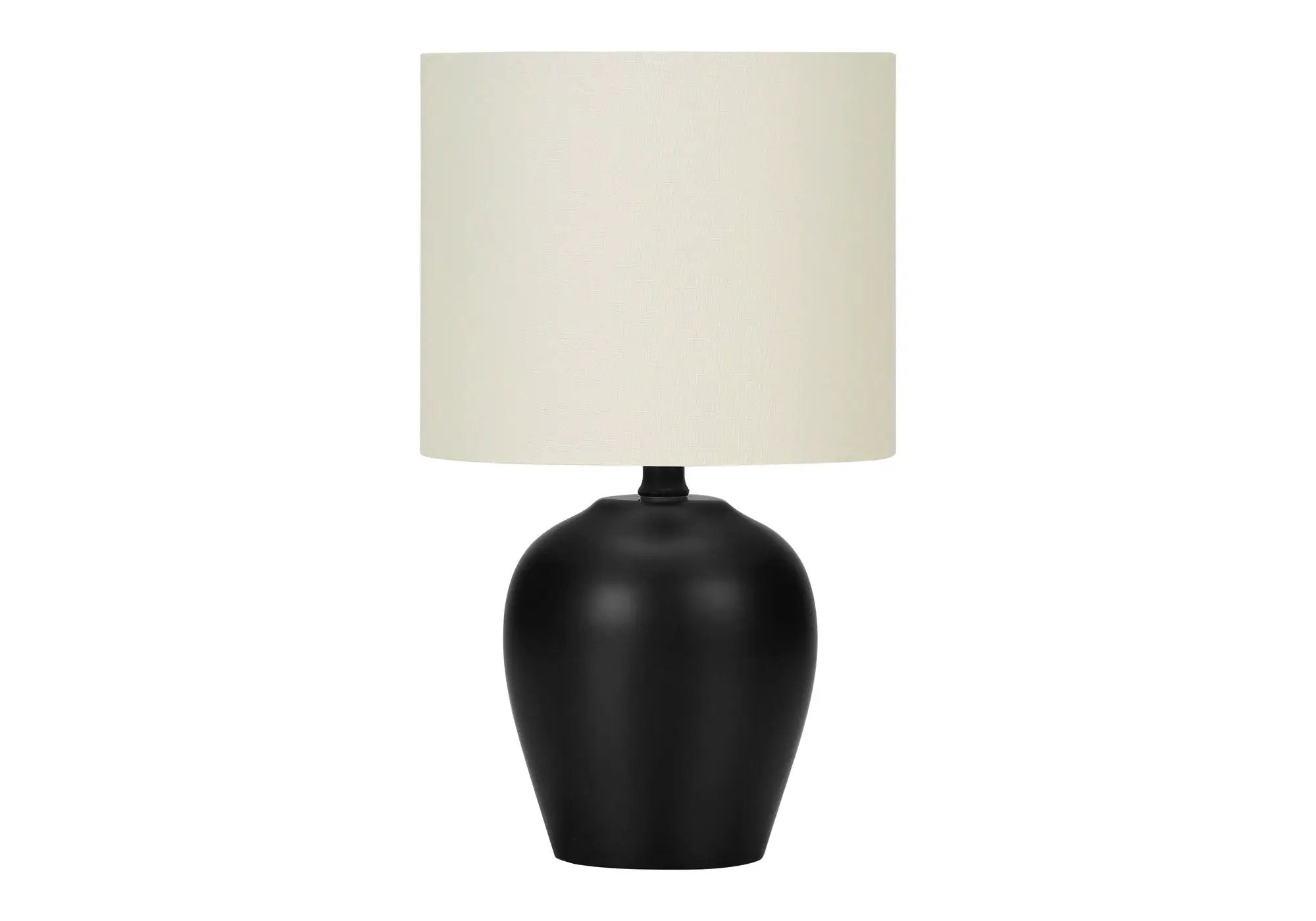 Lighting Table Lamp Transitional - Black / Cream by HouseOfZazla