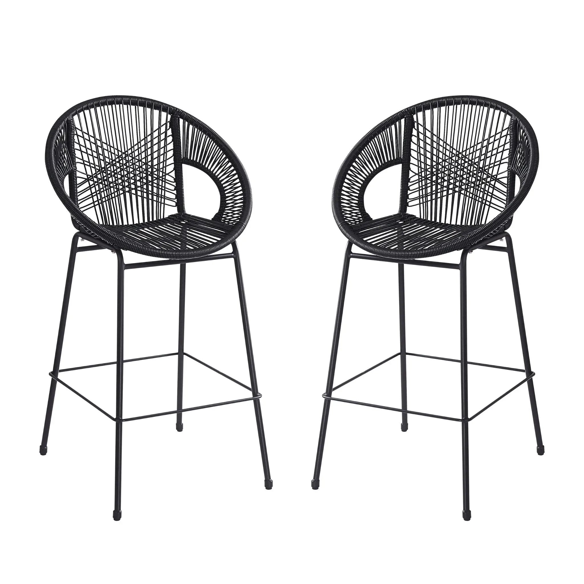 Ferrara Outdoor Patio Barstool (Set of 2) by HouseOfZazla