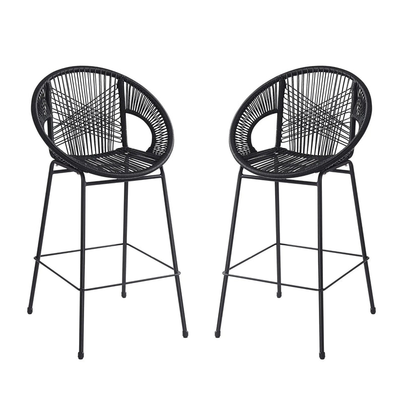 Ferrara Outdoor Patio Barstool (Set of 2) by HouseOfZazla