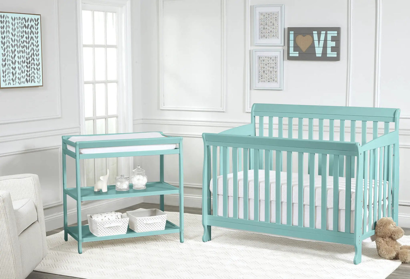 Riley - 4-in-1 Convertible Crib by Unique Piece Furniture